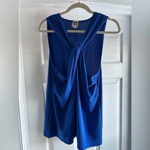 Twist front halter top